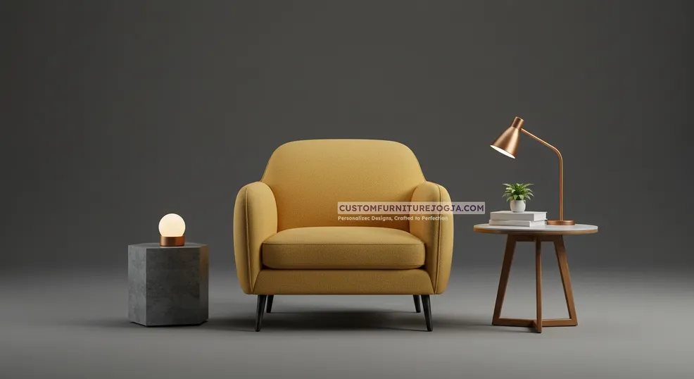 Jasa Pembuatan Single Sofa Jogja